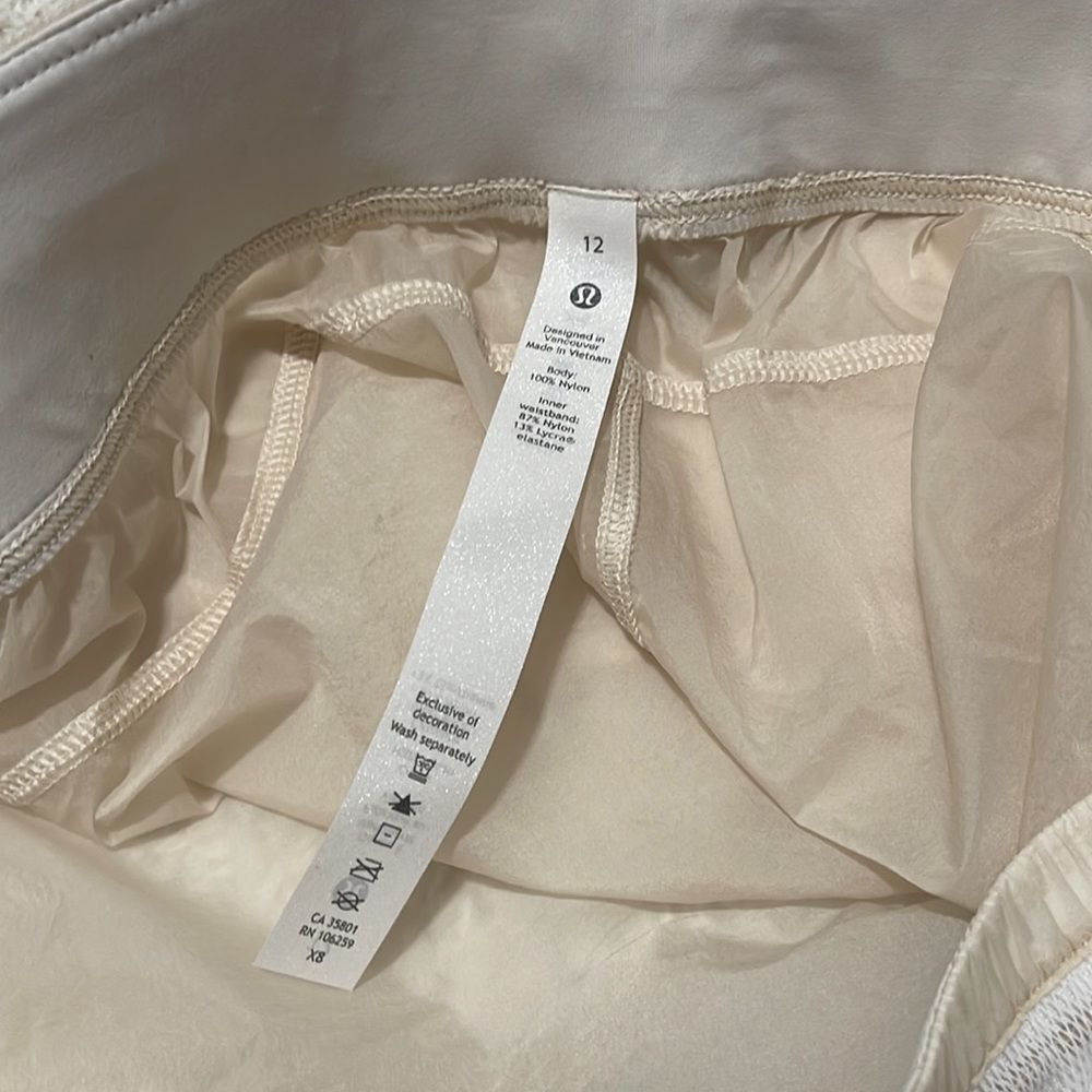 lululemon athletica Cream Athletic Shorts - Picture 10 of 12